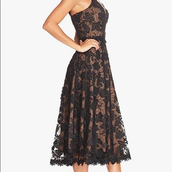 Excellent used time Dress the Population fit and flare dress , size Medium - Picture 3 of 8